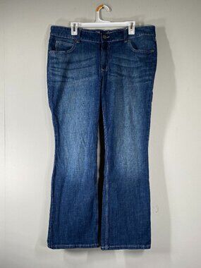 Wrangler Bootcut Denim Jeans Women's 18W Mid Rise Blue Casual Pants